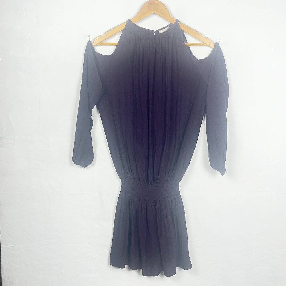 2/$30 Ramy Brook Plum Cold Shoulder Mini Dress XS